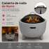 Brasero Fogón Quemador Redondo Fire King Dw639 BRASERO FIRE KING 60X60 DW639