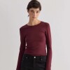 Remera Lenny Bordeaux