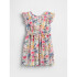 SL KEY FLORAL SMOCK RFL DRESS IVORY FROST FLORAL