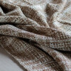 Manta para sillón y cama Rústica beige 180 x 130 cm