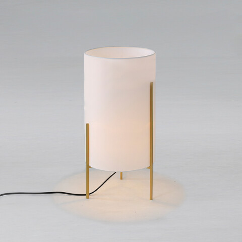 Lámpara portátil de mesa E27 pantalla de tela BA0010