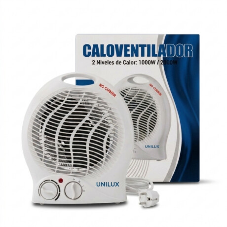 Caloventilador Calix 2000W Blanco Caloventilador Calix Frio/Calor 1000W/2000W Blanco