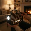 Radio Nordmende Retro Portátil con Linterna y BT Radio Nordmende Retro Portátil con Linterna y BT