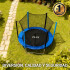 Cama Elastica 1.83 M Trampolin Saltarin Niños Adultos Grande Con Red Proteccion Imback Color Azul y Negro Cama Elastica 1.83 M Trampolin Saltarin Niños Adultos Grande Con Red Proteccion Imback Color Azul y Negro