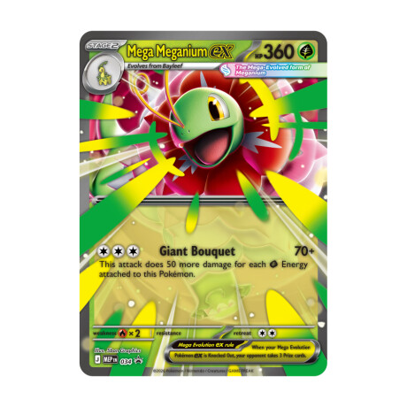 Pokemon - Mega Evolution - Ascended Heroes - Ex Box Case - Mega Meganium Pokemon - Mega Evolution - Ascended Heroes - Ex Box Case - Mega Meganium