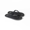 Sandalias Slides Logo Moker Unisex Black - White