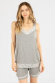 SOLANGE LACE SM GRIS MELANGE