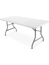 Mesa plegable KULESKOG W75xL180 blanco Mesa plegable KULESKOG W75xL180 blanco