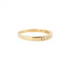 Anillo Sin Fin-Oro bajo-Piedra zirconia-AN8011 conpiedra