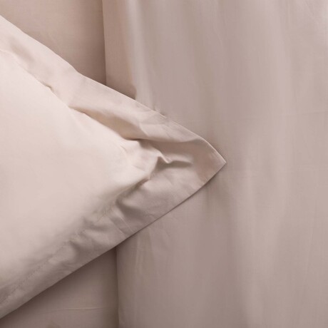 SET FUNDA NÓRDICA QUEEN ALGODON MARRON COTTON BASIC 180H TOSTADO