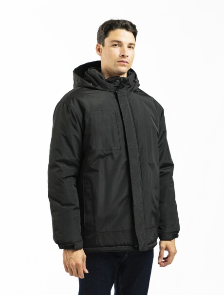 Campera Taslon Londres Negro