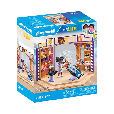 Local de Peluquería Playmobil 80 Piezas U