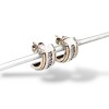 Caravanas Medio aro Zirconia-Plata y oro-Zirconia-CA5041 conpiedra