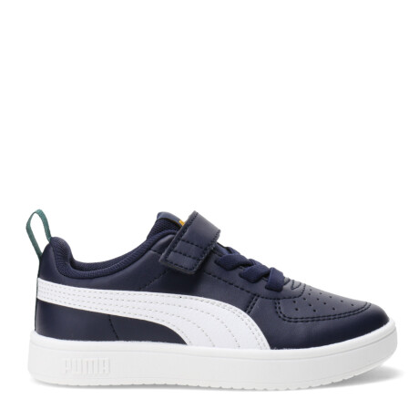 Championes Infantiles Puma Rickie AC PS Kids Azul Marino - Blanco
