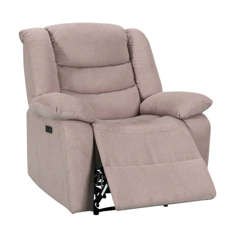 RECLINER ELÉCTRICO TELA MARRON MARSELLA II TAUPE