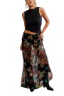 FALDA MAXI Negro
