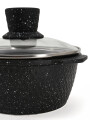 OLLA CON TAPA LINEA AVANOS NEGRO (V)