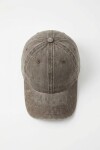 Cap washed marrón