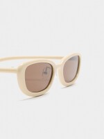 Gafas De Sol Cat Eye beige