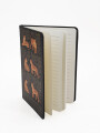 LIBRETA TAPA DURA LEOPARDO NEGRO