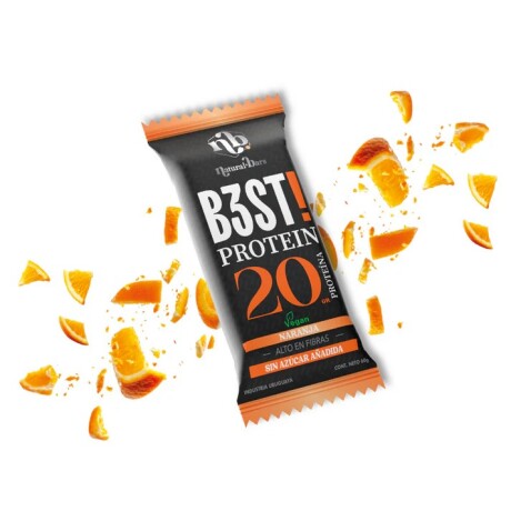 Barra B3st Protein Caja X10 NB Naranja