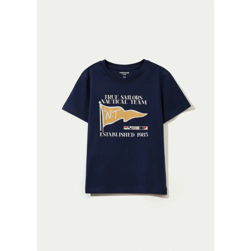 CAMISETA MM MASC AZUL ESCURO