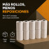 Rollo De Papel Térmico Para POS Impresora 57x40 mm Pack X50 Blanco 1