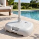 Base para sombrilla 42.5 x 43 x 14.5cm BLANCO