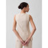 V-LINEN VEST FLAX LINEN