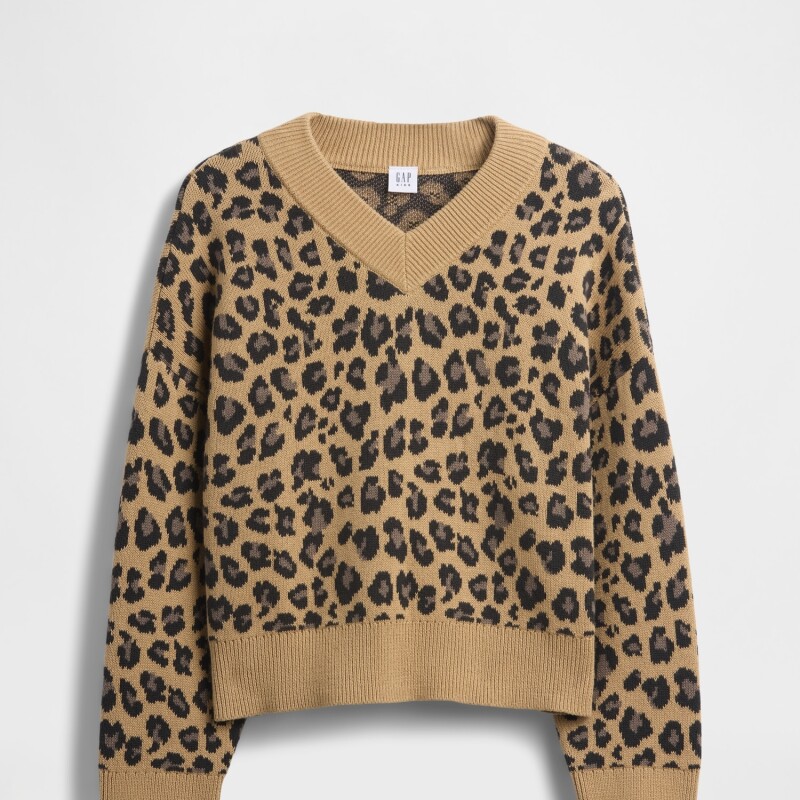 BOXY COTTON PO_SEPT CHEETAH BROWN