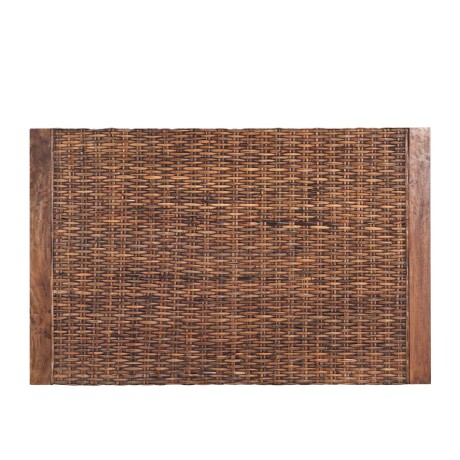 RESPALDO QUEEN MADERA-DE-MANGO MARRON MARGARA