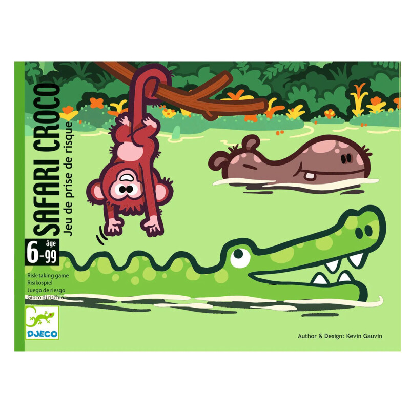 Safari Croco Juego de cartas Djeco Safari Croco Juego de cartas Djeco