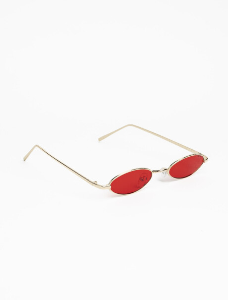 Lentes de Sol Polarizado Protección UV Forum 05 Rojo