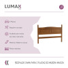 Respaldo Cama Lumax 2 plazas madera maciza Respaldo Cama Lumax 2 plazas madera maciza