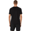 Polo Training Asics Hex Graphic Cotton Blend Tee Hombre Performance Black