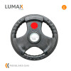 Disco Pesa Olímpica Recubierta Lumax con 3 Agarres 2,5KG Disco Pesa Olímpica Recubierta Lumax con 3 Agarres 2,5KG