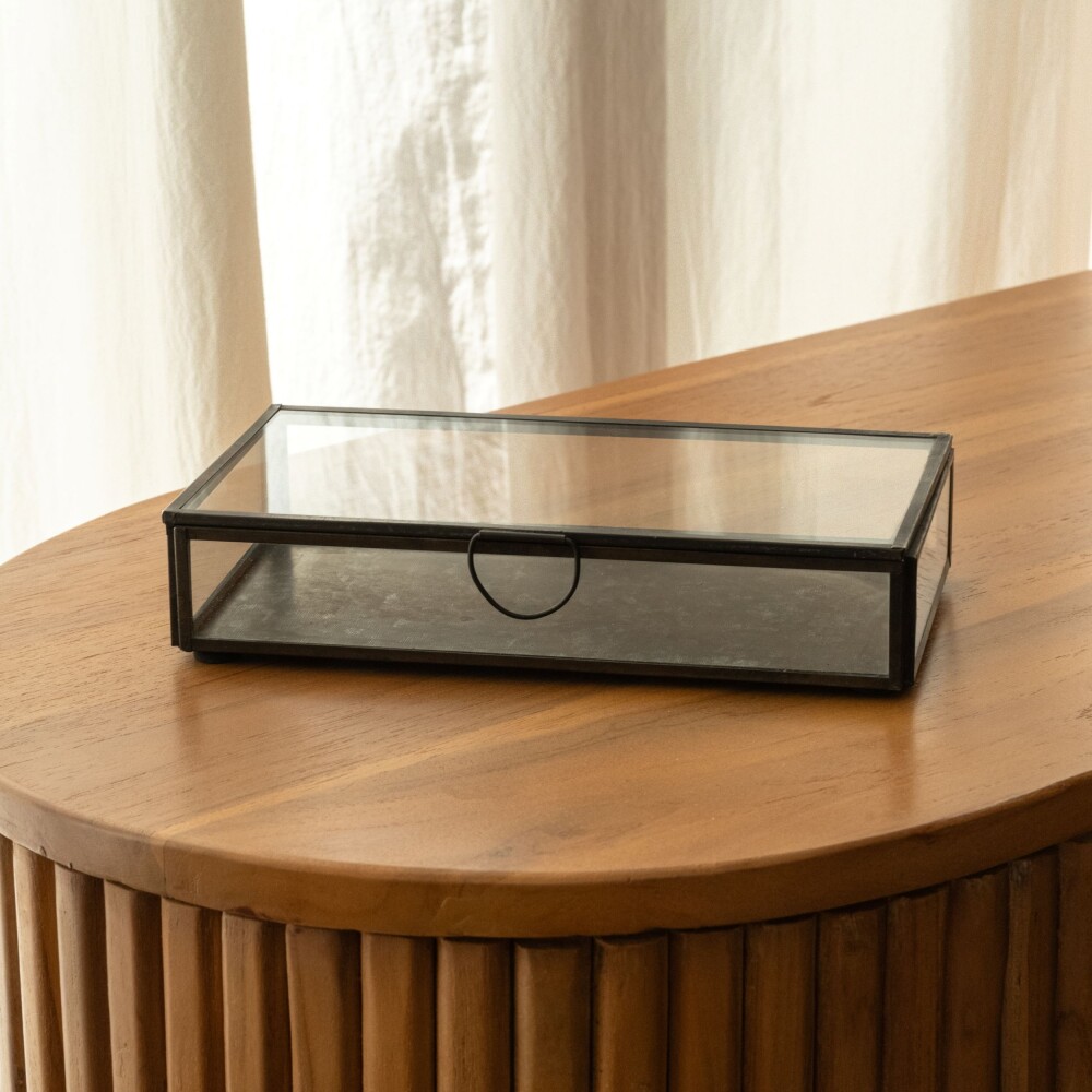 Caja de vidrio, M Caja de vidrio, M