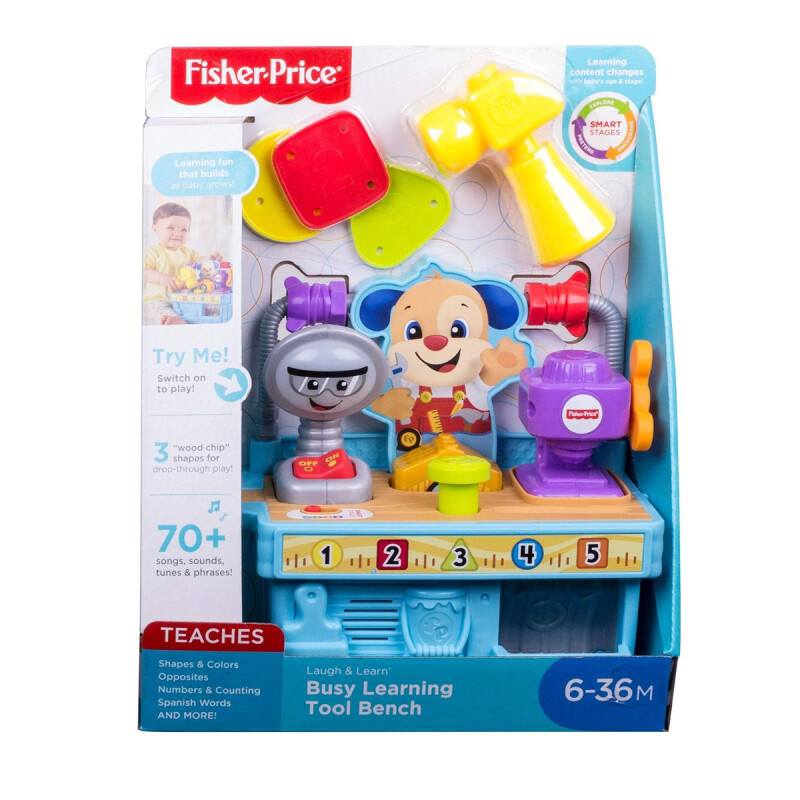 Banco de actividades de aprendizaje herramientas Fisher Price Banco de actividades de aprendizaje herramientas Fisher Price