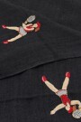 BUFANDA TENNIS GIRLS Gris