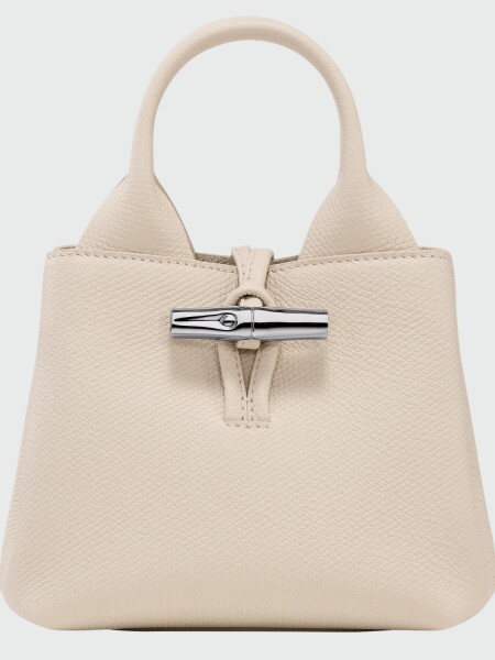 LONGCHAMP - LE ROSEAU, CARTERA DE MANO XS Beige