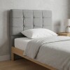 Respaldo London - 1 Plaza 0.90 Gris