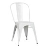 Juego de comedor 6 sillas Tolix 120 Blanco