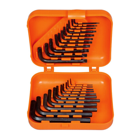Estuche, 22 llaves tipo Allen "mm" y Torx -TRAMONTINA TN2394
