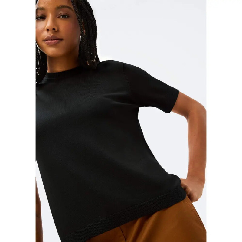 BLUSA FEM PRETO ESCURO