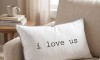 Almohadon Deco 60x36 Tusor - Pilar I Love Us