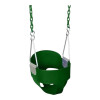 Hamaca bebé goma con cadena Verde