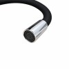 Grifería de Cocina Monocomando de mesada pico Flexible Negro Murdock Cromado Brillante Grifería De Cocina Monocomando De Mesada Pico Flexible Negro Murdock Cromado Brillante