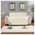 CUBRE SOFA SILLON 2 CUERPO REVERSIBLE IMPERMEABLE Beige
