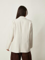 BLAZER GELDA BEIGE CLARO