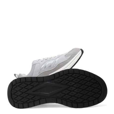 Championes de Hombre Umbro Refine Gris - Blanco